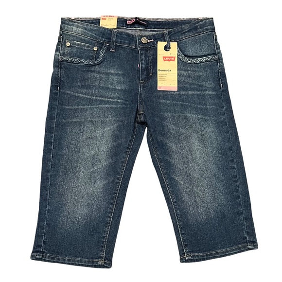 Levi's Other - Levi’s Bermuda Jean Shorts Girl’s Size 14 New